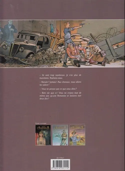 Verso de l'album Nous, Anastasia R. Tome 3 Sverdlov