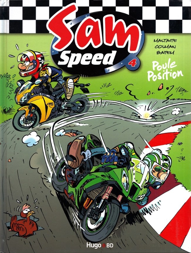 Couverture de l'album Sam Speed Tome 4 Poule position