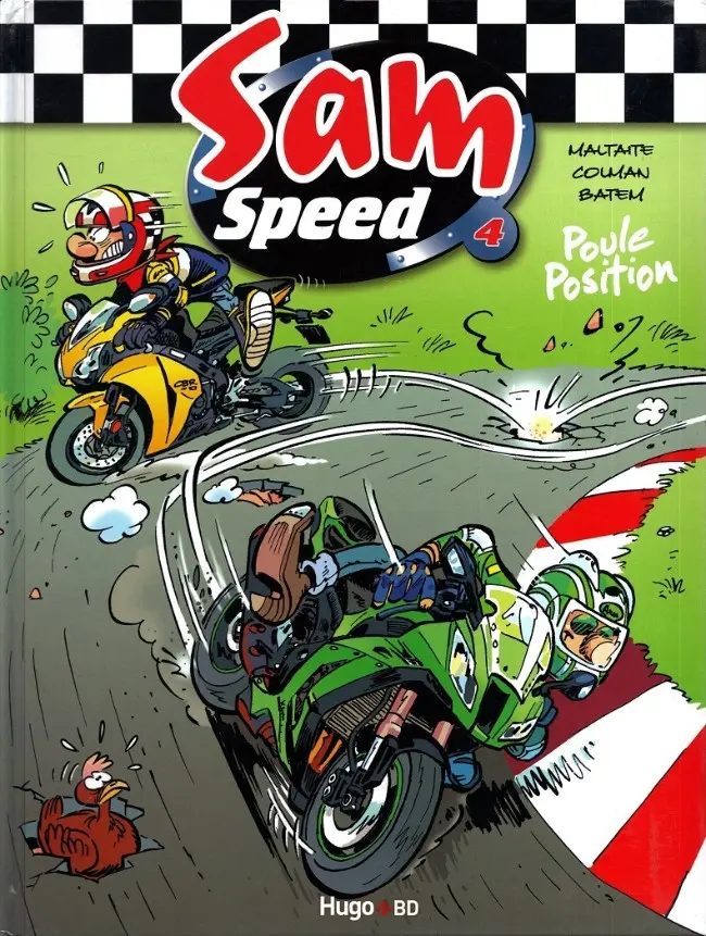 Couverture de l'album Sam Speed Tome 4 Poule position