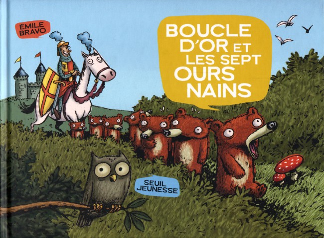 Couverture de l'album Les sept ours nains Tome 1 Boucle d'Or et les sept ours nains