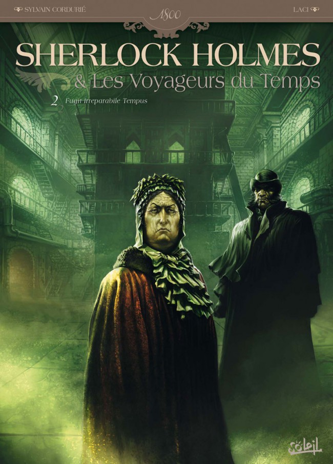 Couverture de l'album Sherlock Holmes & Les Voyageurs du temps Tome 2 Fugit Irreparabile Tempus