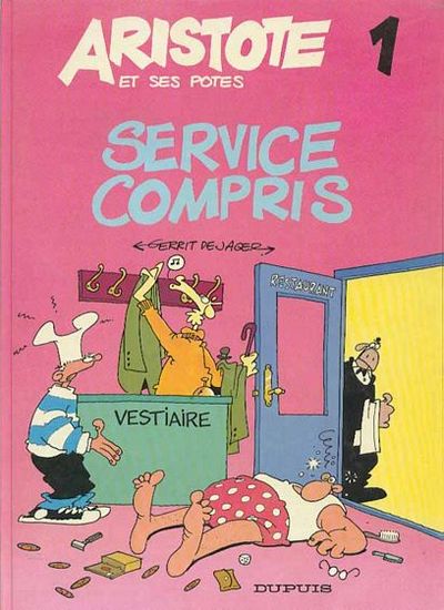 Couverture de l'album Aristote et ses Potes Tome 1 Service compris