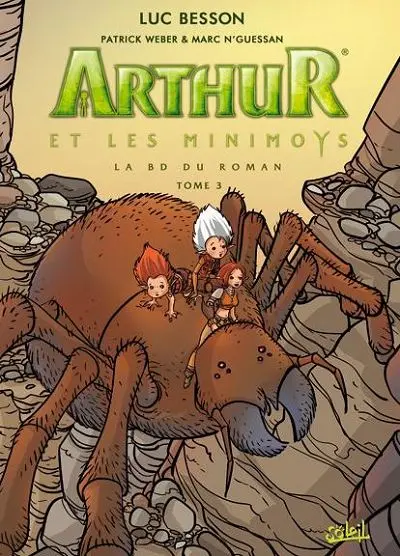 Couverture de l'album Arthur et les Minimoys - LA Bd du Roman Tome 3