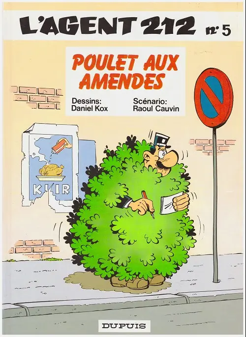 Couverture de l'album L'Agent 212 Tome 5 Poulet aux amendes
