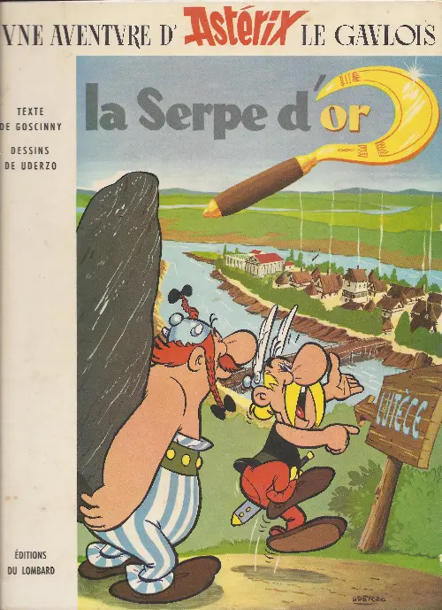 Couverture de l'album Astérix Tome 2 La serpe d'or