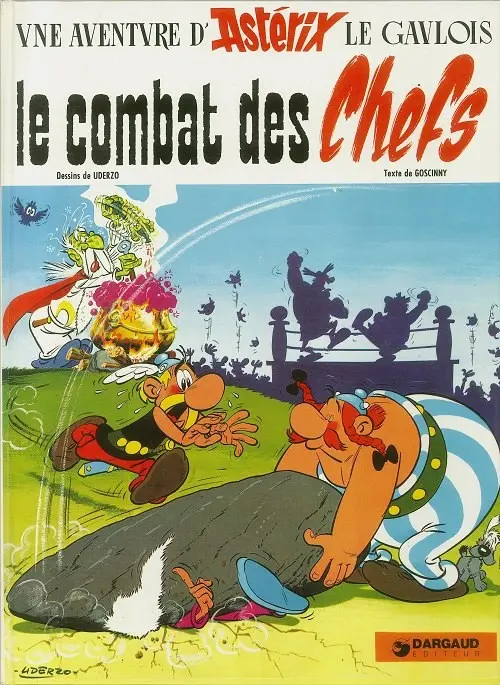 Couverture de l'album Astérix Tome 7 Le combat des chefs