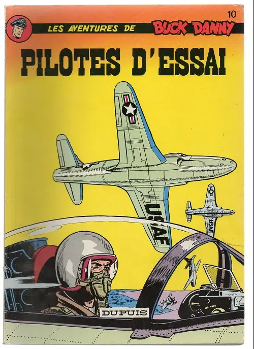 Couverture de l'album Buck Danny Tome 10 Pilotes d'essai