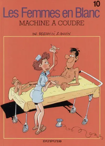 Couverture de l'album Les Femmes en Blanc Tome 10 Machine à coudre