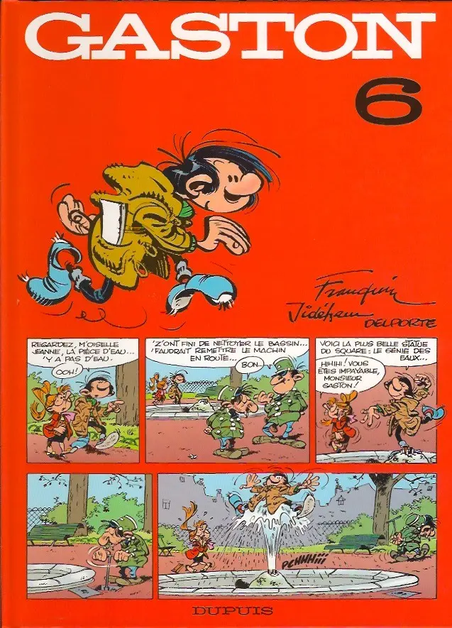 Couverture de l'album Gaston Tome 6 Édition spéciale 40e anniversaire
