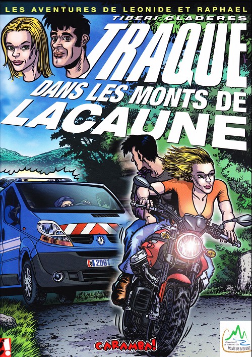 Couverture de l'album Les aventures de Léonide et Raphaël Traque dans les monts de Lacaune
