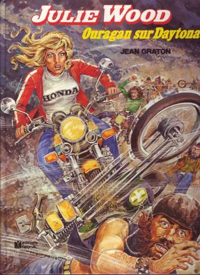 Couverture de l'album Julie Wood Tome 7 Ouragan sur Daytona