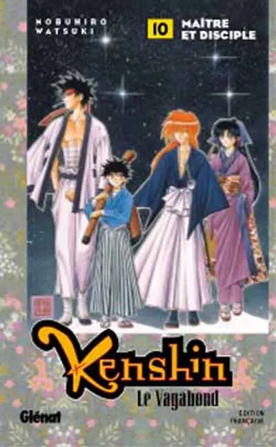 Couverture de l'album Kenshin le Vagabond 10 Maître et disciple