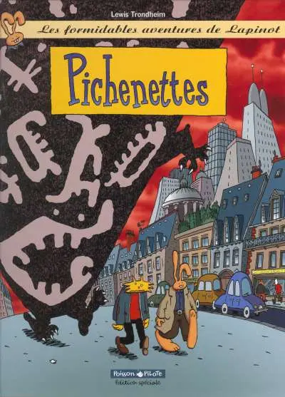 Couverture de l'album Les formidables aventures de Lapinot Tome 2 Pichenettes