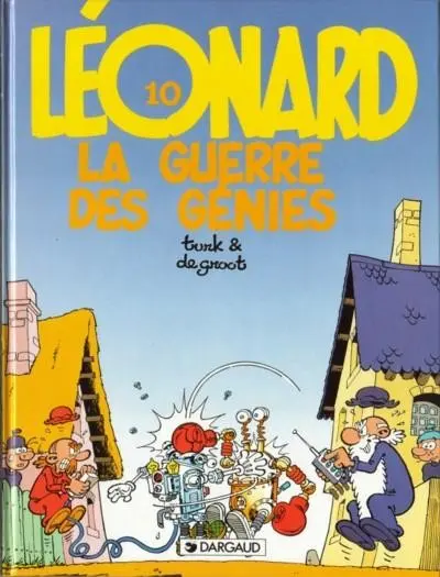 Couverture de l'album Léonard Tome 10 La guerre des génies