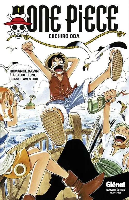 Couverture de l'album One Piece Tome 1 À l'aube d'une grande aventure