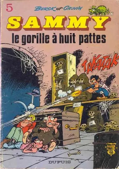 Couverture de l'album Sammy Tome 5 Le gorille à huit pattes