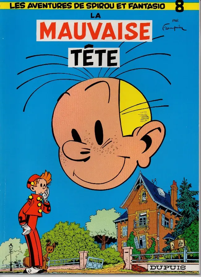 Couverture de l'album Spirou et Fantasio Tome 8 La mauvaise tête