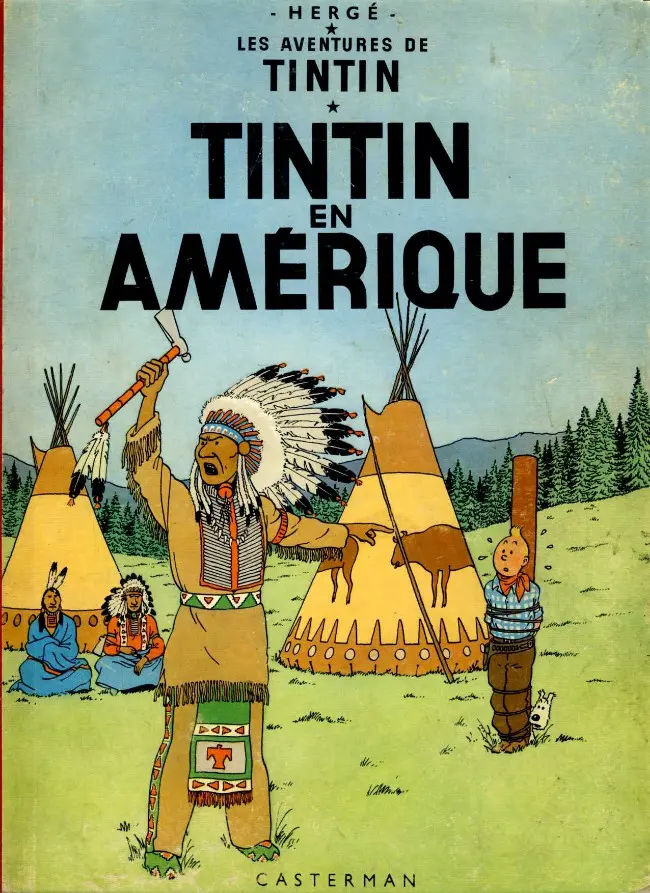 Couverture de l'album Tintin Tome 3 Tintin en Amérique