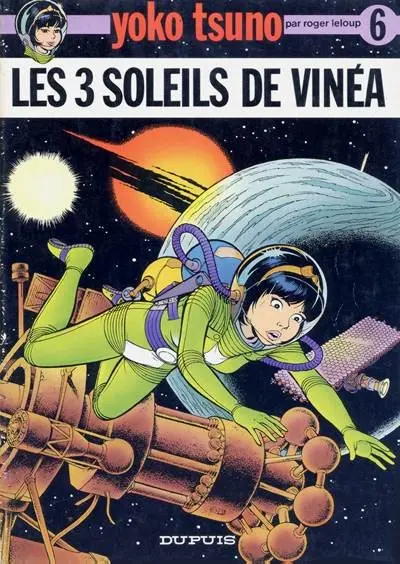 Couverture de l'album Yoko Tsuno Tome 6 Les 3 soleils de Vinéa