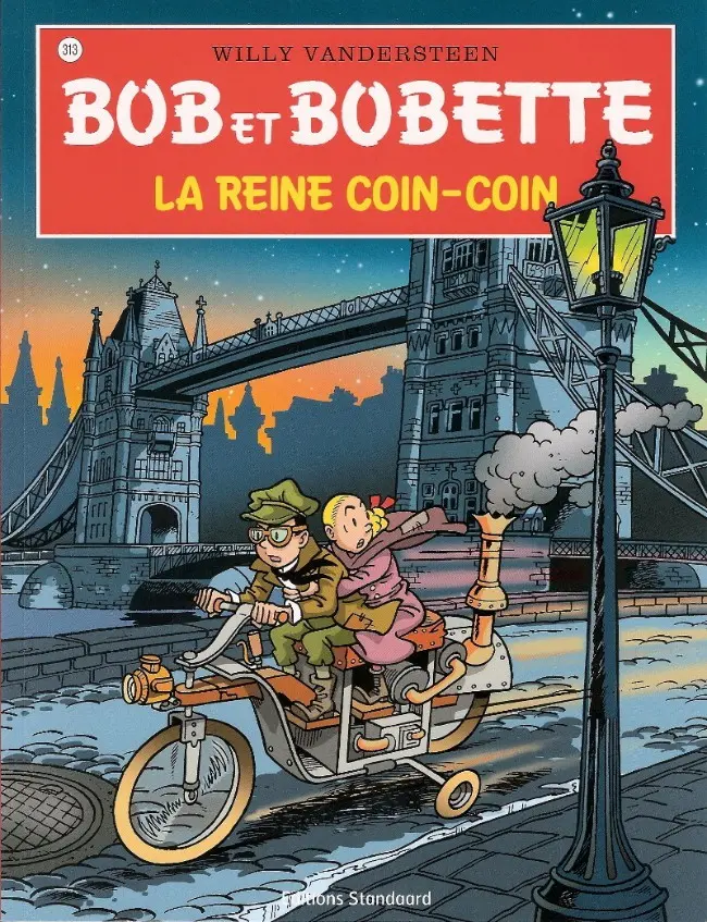 Couverture de l'album Bob et Bobette Tome 313 La reine Coin-Coin