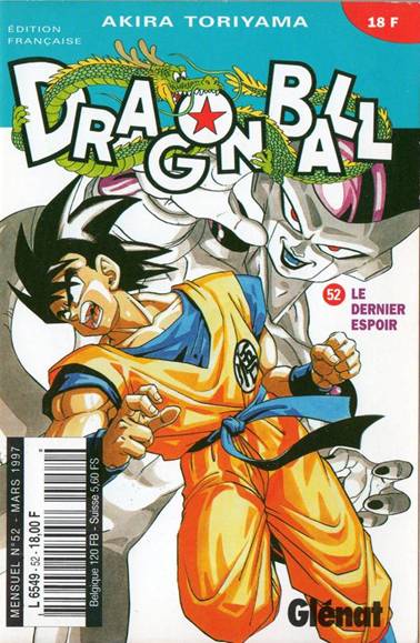 Couverture de l'album Dragon Ball Tome 52 Le dernier espoir