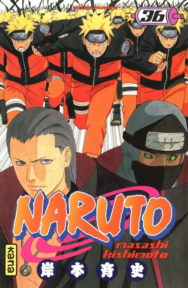 Couverture de l'album Naruto 36 L'équipe 10