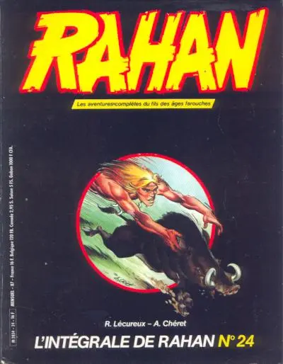 Couverture de l'album L'Intégrale de Rahan N° 24