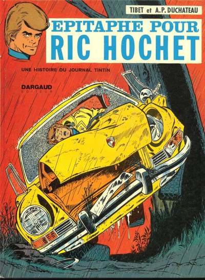 Couverture de l'album Ric Hochet Tome 17 Épitaphe pour Ric Hochet