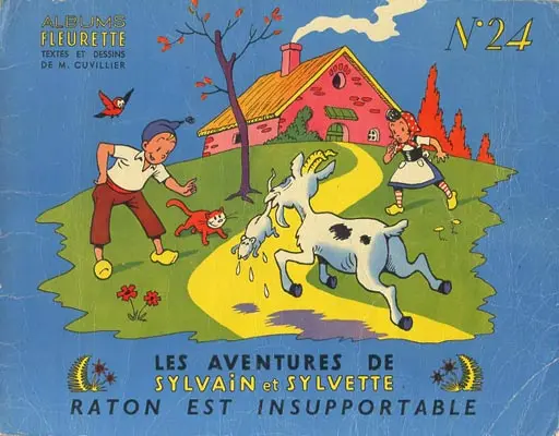 Couverture de l'album Sylvain et Sylvette Tome 24 Raton est insupportable