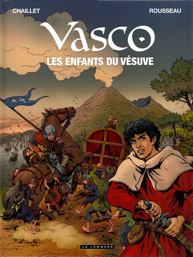 Couverture de l'album Vasco Tome 25 Les enfants du Vésuve