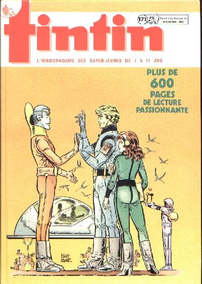 Couverture de l'album Tintin Tome 171