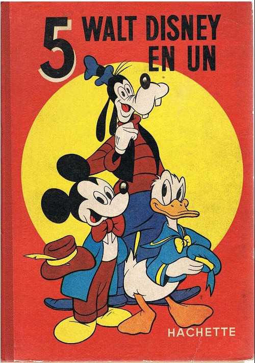 Couverture de l'album Les Belles histoires Walt Disney 5 Walt Disney en un Tomes 55, 57, 59, 60