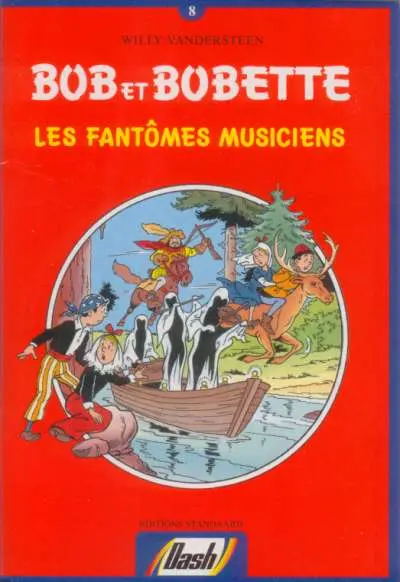 Couverture de l'album Bob et Bobette (Publicitaire) Les fantômes musiciens
