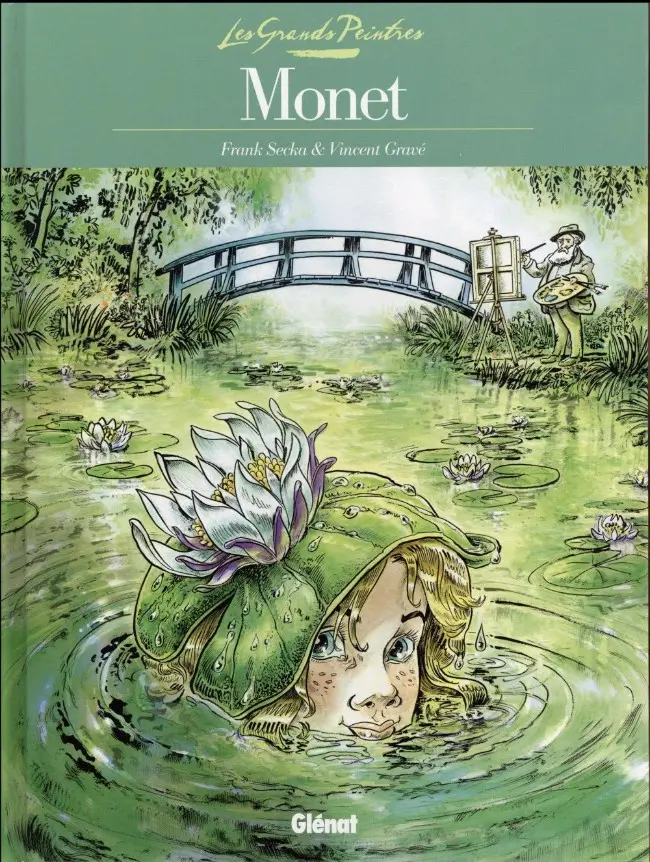 Couverture de l'album Les Grands Peintres Tome 12 Monet