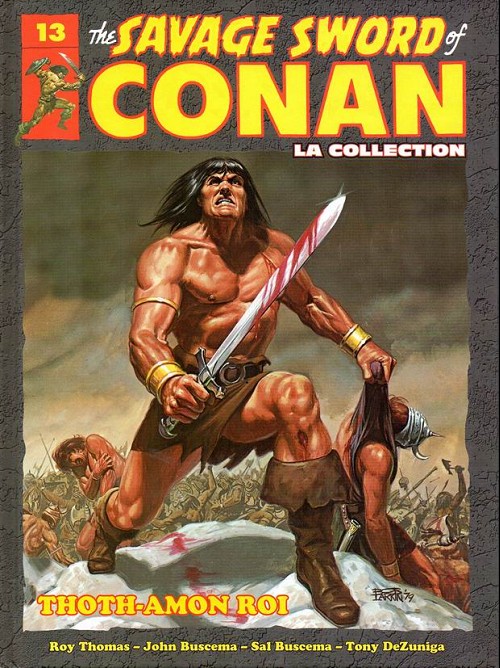 Couverture de l'album The Savage Sword of Conan - La Collection Tome 13 Thoth-Amon Roi
