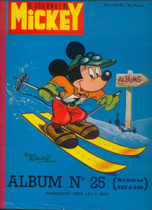 Couverture de l'album Le Journal de Mickey Album N° 25