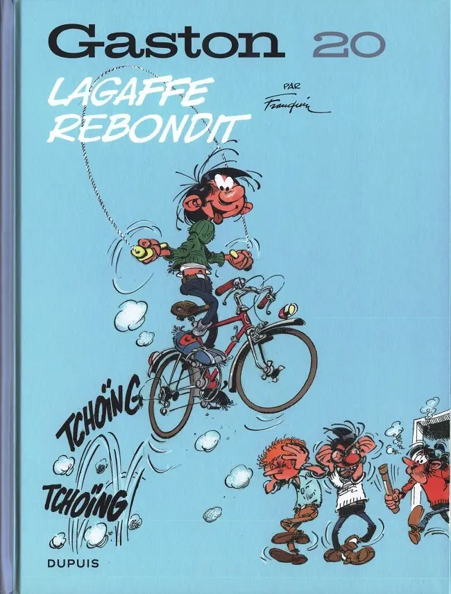 Couverture de l'album Gaston Tome 20 Lagaffe rebondit