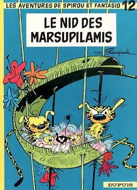 Couverture de l'album Spirou et Fantasio Tome 12 Le nid des Marsupilamis