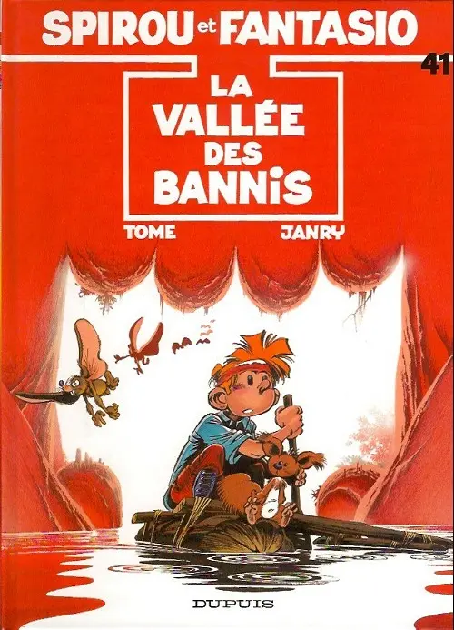Couverture de l'album Spirou et Fantasio Tome 41 La vallée des bannis