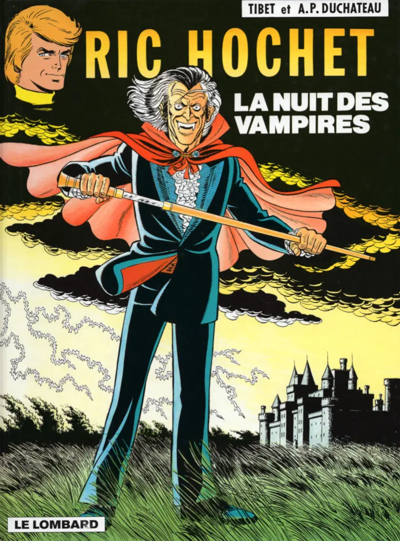 Couverture de l'album Ric Hochet Tome 34 La nuit des vampires