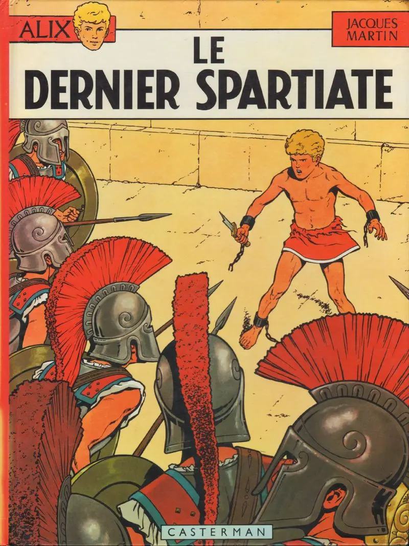 Couverture de l'album Alix Tome 7 Le Dernier Spartiate