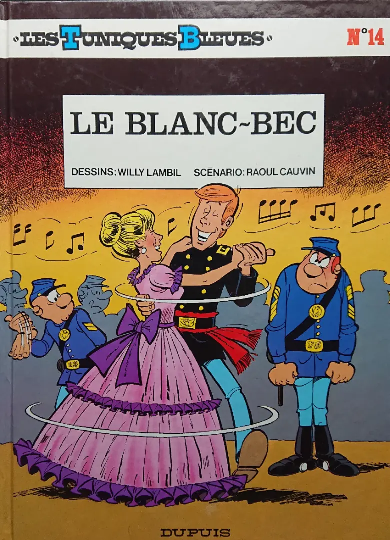 Couverture de l'album Les Tuniques Bleues Tome 14 Le blanc-bec