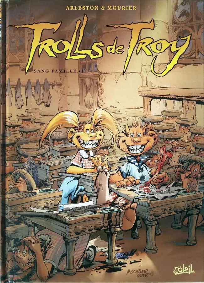 Couverture de l'album Trolls de Troy Tome 12 Sang famille (I)