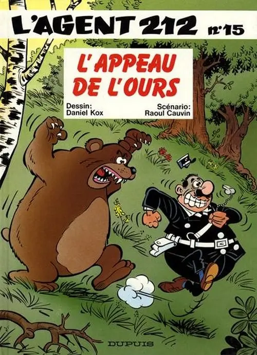 Couverture de l'album L'Agent 212 Tome 15 L'appeau de l'ours