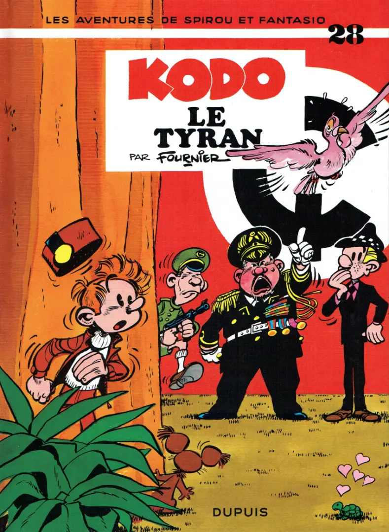 Couverture de l'album Spirou et Fantasio Tome 28 Kodo le tyran