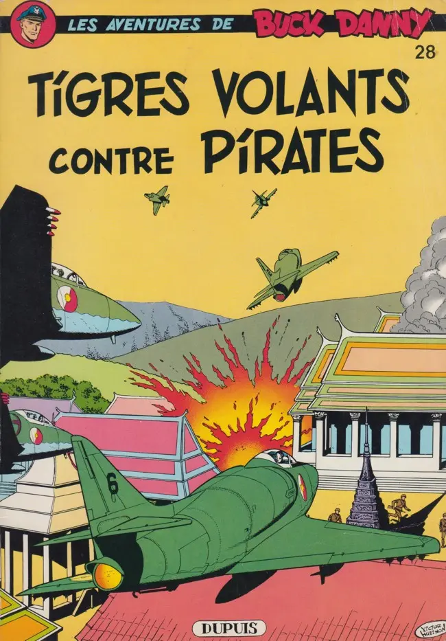 Couverture de l'album Buck Danny Tome 28 Tigres volants contre pirates