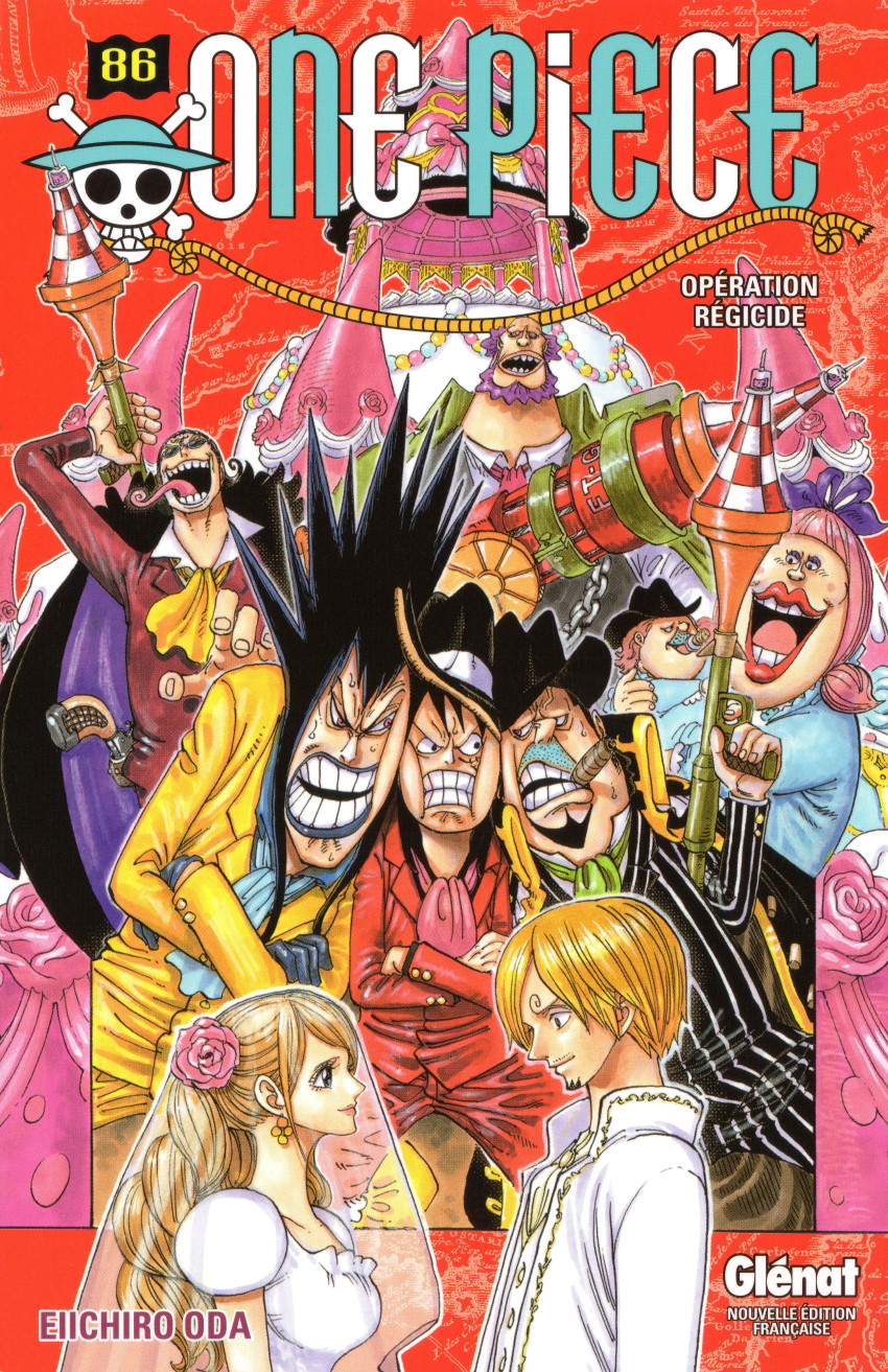 Couverture de l'album One Piece Tome 86 Opération Régicide