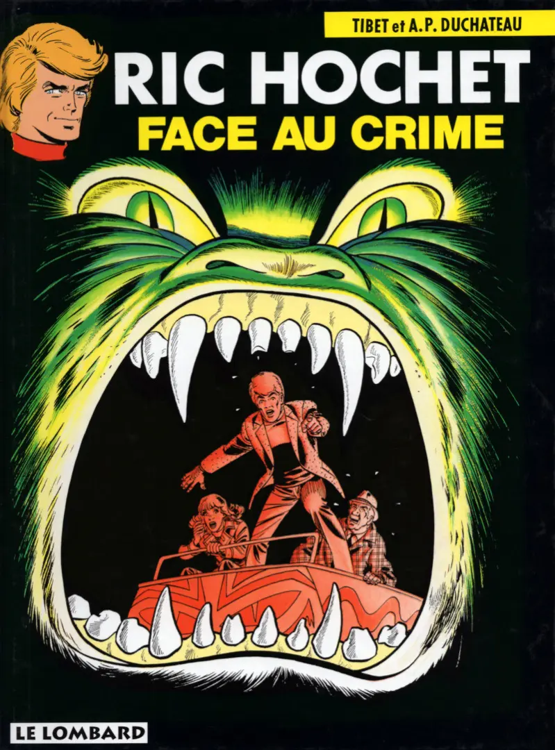 Couverture de l'album Ric Hochet Tome 38 Face au crime