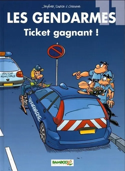 Couverture de l'album Les Gendarmes Tome 11 Ticket gagnant !
