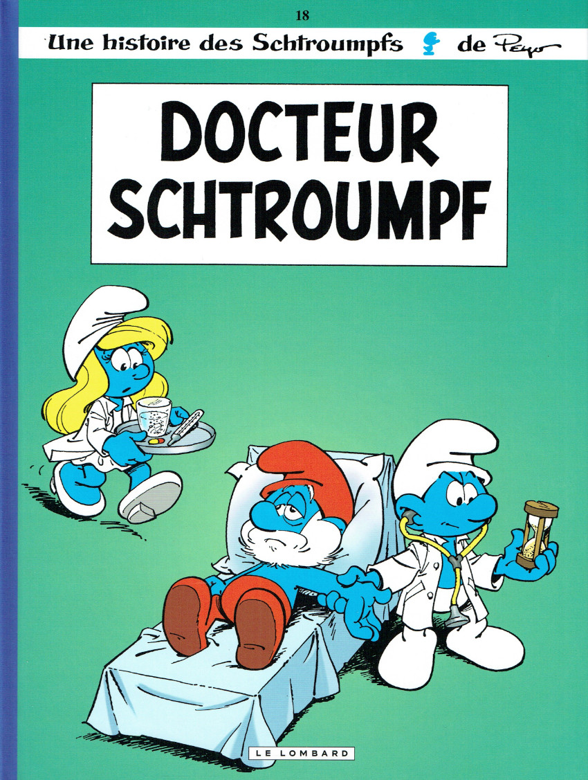 Couverture de l'album Les Schtroumpfs Tome 18 Docteur Schtroumpf
